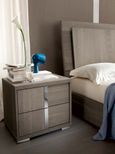 Tivoli Bedside Cabinet - LHF - Grey Wood