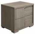 Tivoli Bedside Cabinet - LHF - Grey Wood