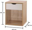 Allen 1 Drawer Bedside Cabinet - Variant Available