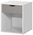 Allen 1 Drawer Bedside Cabinet - Variant Available