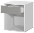 Allen 1 Drawer Bedside Cabinet - Variant Available