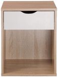Allen 1 Drawer Bedside Cabinet - Variant Available