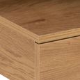 Ashlan Oak  1 Drawer Floating Bedside Table