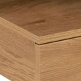 Ashlan Bedside Table - 1 Drawer - Wall Mounted - Floating - Oak