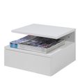 Ashlan White 1 Drawer Floating Bedside Table