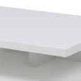 Ashlan White 1 Drawer Floating Bedside Table
