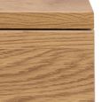 Avignon Oak 1 Drawer Floating Bedside Table