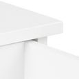 Avignon White 1 Drawer Floating Bedside Table
