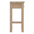 Barcelona Jackson Hickory Oak 1 Drawer Bedside Table