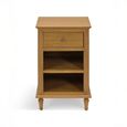 Barton Bedside Table Natural Wood