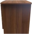 Bella Walnut Effect 2 Drawer Bedside Cabinet with Lock