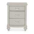 Montreux Bedside Cabinet - 3 Drawer - Urban Grey