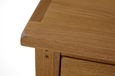 Burford Bedside Cabinet - 3 Drawer - Oak