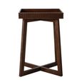Clearance - Boho Retreat Chocolate Mango Wood Bedside Table - A189