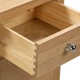 Cotswold Bedside Cabinet - 3 Drawer - Oak