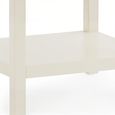 Coxmoor Bedside Table - 1 Drawer - Ivory