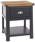 Dunkeld Blue 1 Drawer Bedside Cabinet