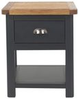 Dunkeld Blue 1 Drawer Bedside Cabinet