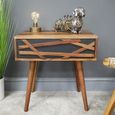 Bedside Table - 1 Drawer - Sheesham Wood