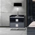 Elliot Bedside Cabinet - 2 Drawer - Marble and Wooden - Variation Available