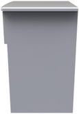 Eve Grey 1 Drawer Bedside Cabinet
