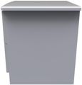 Eve Grey 2 Drawer Bedside Cabinet