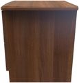 Eve Walnut Effect 2 Drawer Bedside Cabinet