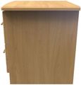 Faye Oak Effect 2 Drawer Bedside Cabinet