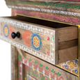 Forli Bedside Cabinet - Mango Wood - Painted - 1 Door