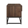 Houston Bedside Cabinet - 1 Drawer - Walnut