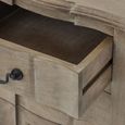 Kingaroy Wooden 3 Drawer Bedside Cabinet