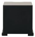 Lucca Bedside Cabinet - 2 Drawer - Mirrored - Champagne