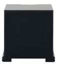 Lucca Bedside Cabinet - 2 Drawer - Mirrored - Grey