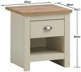 Lyman 1 Drawer Bedside Cabinet - Variant Available
