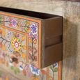 Matilda Bedside Cabinet - Mango Wood - Painted - 4 Drawer