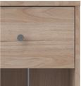 May Oak Effect 1 Drawer Bedside Cabinet