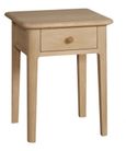 Modena Bedside Table - Oak