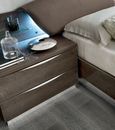 Platinum Bedside Cabinet - 2 Drawer