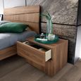 Storm Bedside Cabinet - 2 Drawer - Wooden