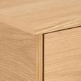 Monfort Bedside Table - 1 Drawer - Wall Mounted - Floating - Oak