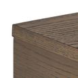 Monfort Bedside Table - 1 Drawer - Wall Mounted - Floating - Smoked Oak