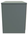 Nashville Green 2 Drawer Midi Bedside Cabinet