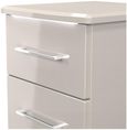 Paris Cashmere 2 Drawer Bedside Cabinet