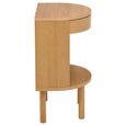 Paron Bedside Table - 1 Drawer - Oak