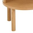 Paron Bedside Table - 1 Drawer - Oak