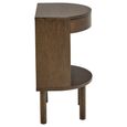 Paron Bedside Table - 1 Drawer - Smoked Oak