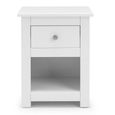 Radley Bedside Cabinet - 1 Drawer - White