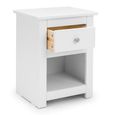 Radley Bedside Cabinet - 1 Drawer - White