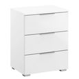 Rauch Alabama 3 Drawer Bedside Cabinet - Alpine White