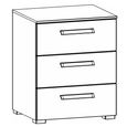 Rauch Evelyn 2 Drawer Bedside Cabinet - Sonoma Oak